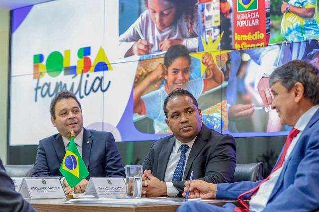 Vereadores de Teresina com o ministro Wellington Dias em Brasília